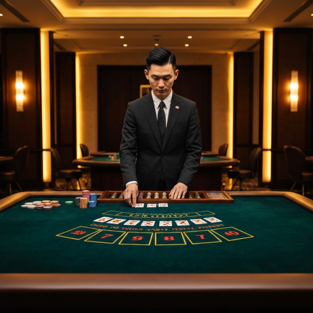 Live casino dealer experience